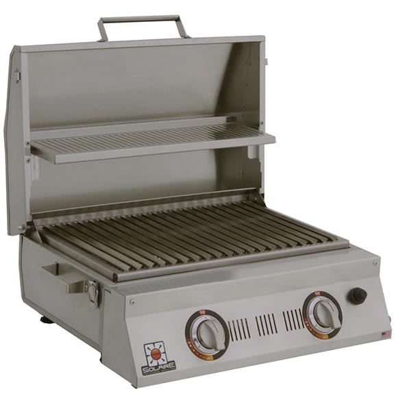Double Burner Table Top Infrared Grill