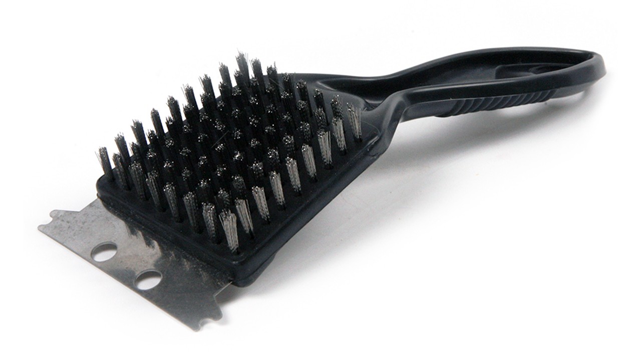BBQ Grill Brush With Steel Bristles